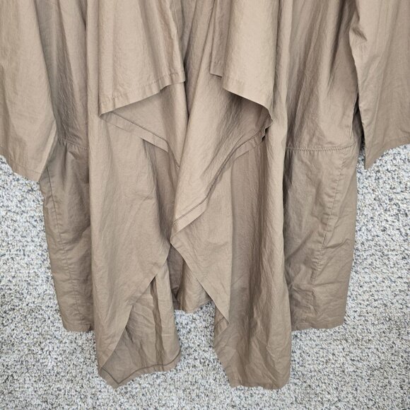 Lafayette 148 Jacket Womens P Petite XS Brown Waterfall Open Front Casual Ladies - Picture 5 of 7